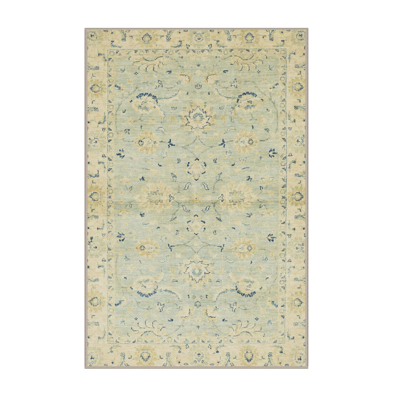 Abstract Indoor Rug, Rectangle 5' x 7'