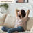 Plush Corduroy U-Shaped Modular Sectional Sofa with Pillows,Soft Upholstered Compression Sofa for Living Room,No Assembly Required-950358520