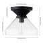 Plafonnier semi-encastré 1 lumière 12 lumières Abbott-1126167398