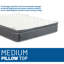 Matelas hybride simple à plateau-coussin 9 po avec sommier non assemblé Bondville-69032107-118783039