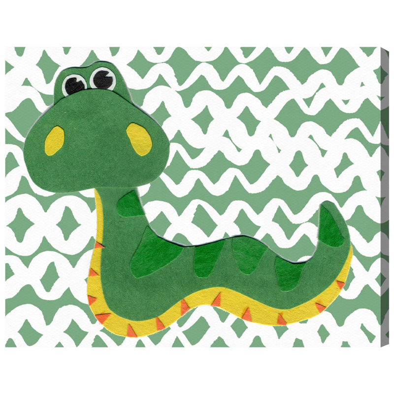 Art sur toile serpiente Farrar, H 16 po x l 20 po x P 1,5 po