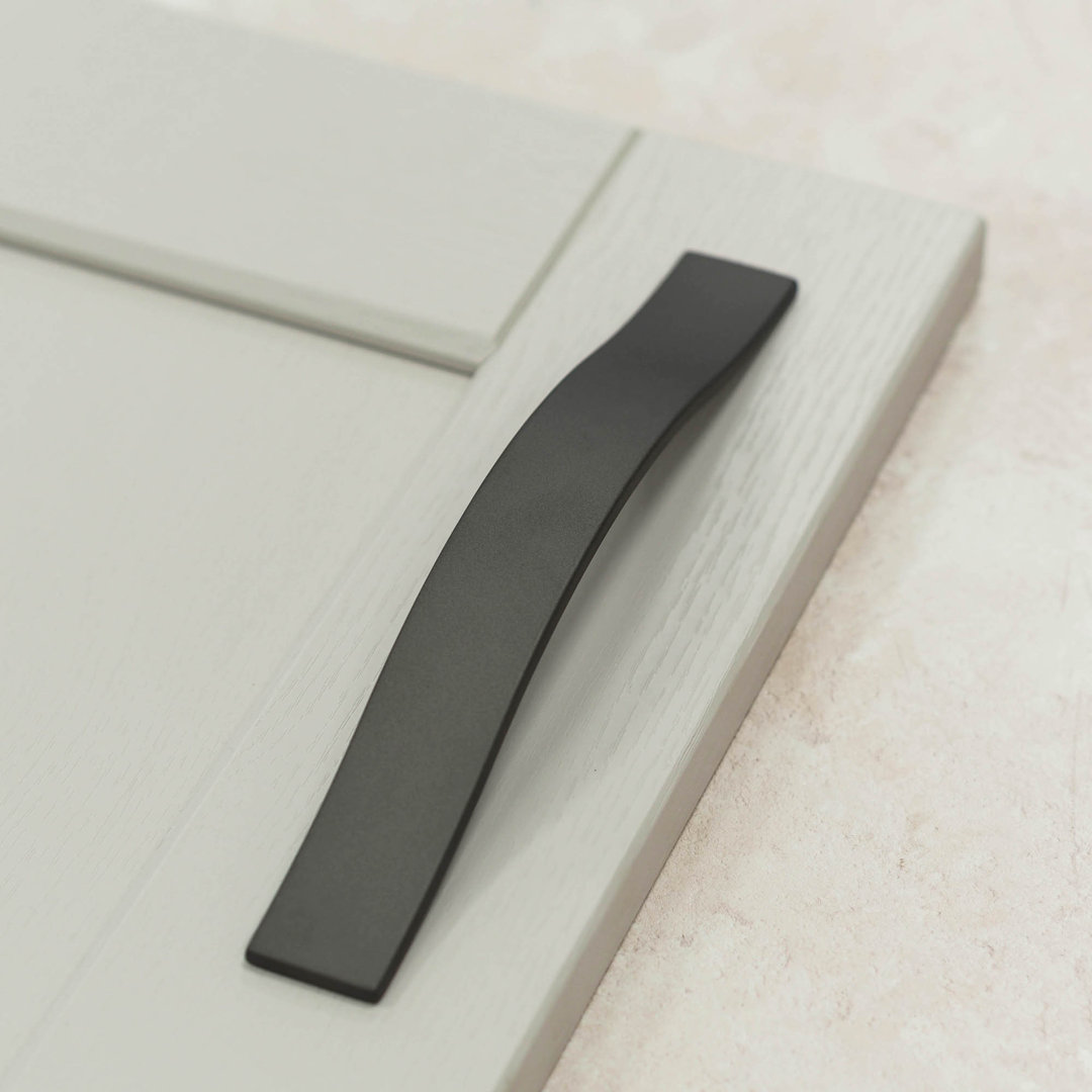 10x 160mm Grey Handles Dark Kitchen Cabinet Cupboard Door Drawer Curved Bow Pull - Image 5