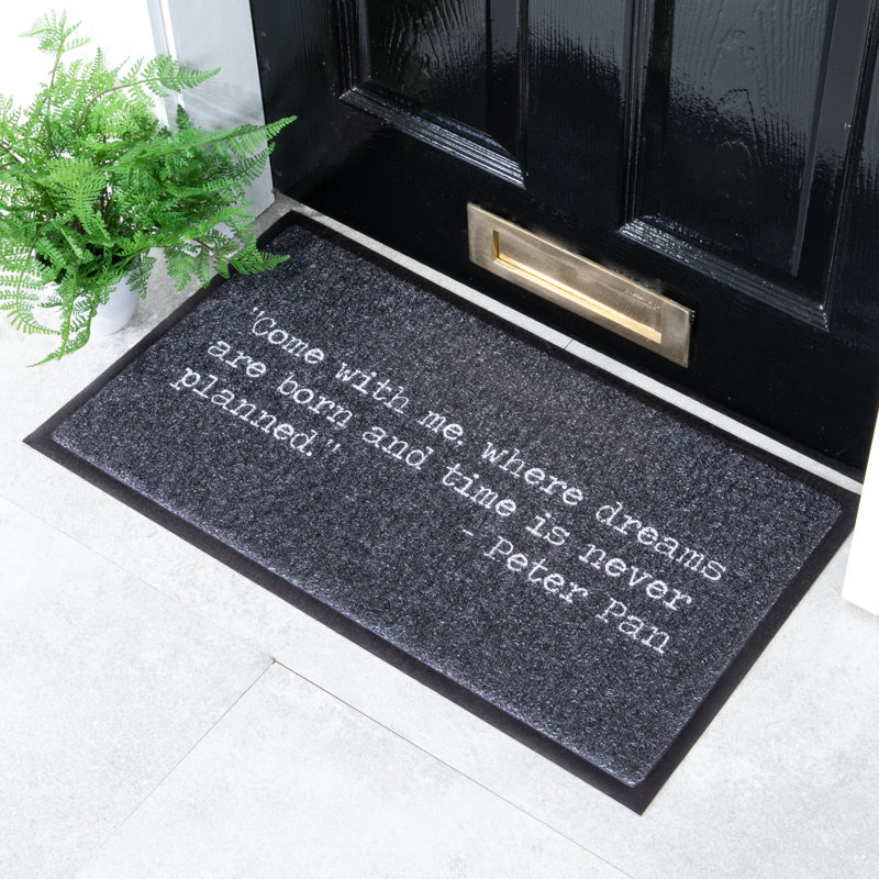 Letisha Non-Slip Indoor Doormat