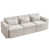 100 % lin beige est en rupture de stock