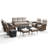 7-9 Person Outdoor Family Nighttime Chat Sofa Conversation Set With Ottomans And Modular Fire Pit-1530230111-1416848034