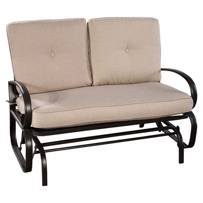 Banc d'extérieur avec coussins Suniga