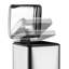 Poubelle de salle de bain 8 gallons, poubelle à pédale carrée 30 litres en acier inoxydable avec couvercle à fermeture douce pour la cuisine, avec seau intérieur amovible-116429785
