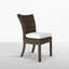 Montecito Woven N-Dura Resin Wicker Outdoor Dining Side Chair - Onyx-1910438040-1910438043-2128870406