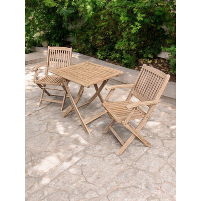 2 - Person Patio Dining Set with Square Table