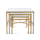 Bonnifait Antique Gold Nesting Tables