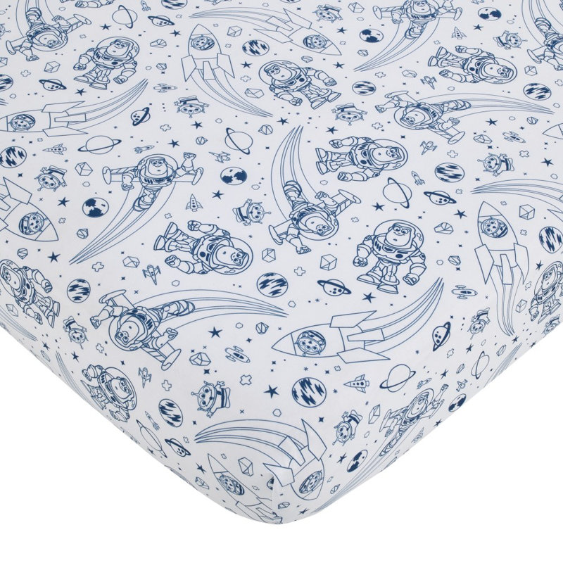 Drap-housse pour lit de bébé NoJo Disney Toy Story Outta This World