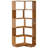 64.96" Tall 6 Tier Corner Bookshelf, 64.9 Inches Tall Industrial L Shaped Bookcase With Anti-Drop Panel, Freestanding Wood Grain Shelf Display Rack Storage Organizer For Home Office-1167726228