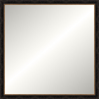 Gold Beaded Old World Mirror