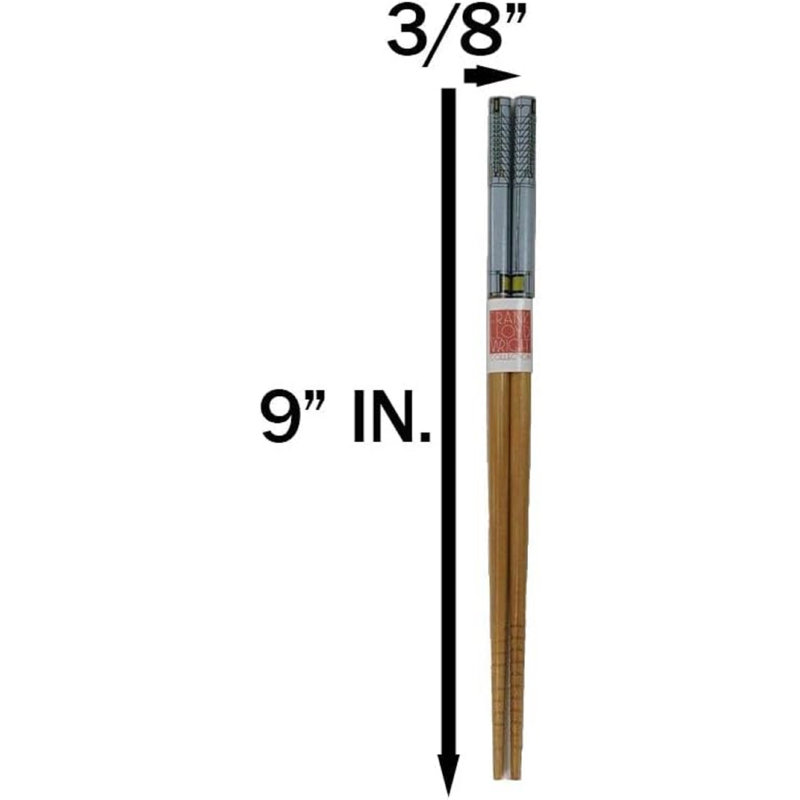Ensemble de 5 baguettes en bois Frank Wright