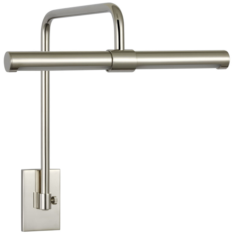 Thomas O'Brien Kidd 9" Frame Mount Picture Light, Polished Nickel