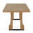63" Rectangular Dining Table (Light Ash)