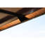 Pergola d'extérieur 10 'x 12', auvent en métal avec toit, robuste pour patio, terrasses, cour arrière