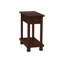 Table d'appoint, table d'appoint à 2 niveaux, table de bout, étroite, table de chevet, chambre à coucher, lampe, tiroir de rangement, placage, traditionnel-127490067