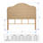 Borneo Wicker Bed Headboard, Natural, Twin Size-1823273026