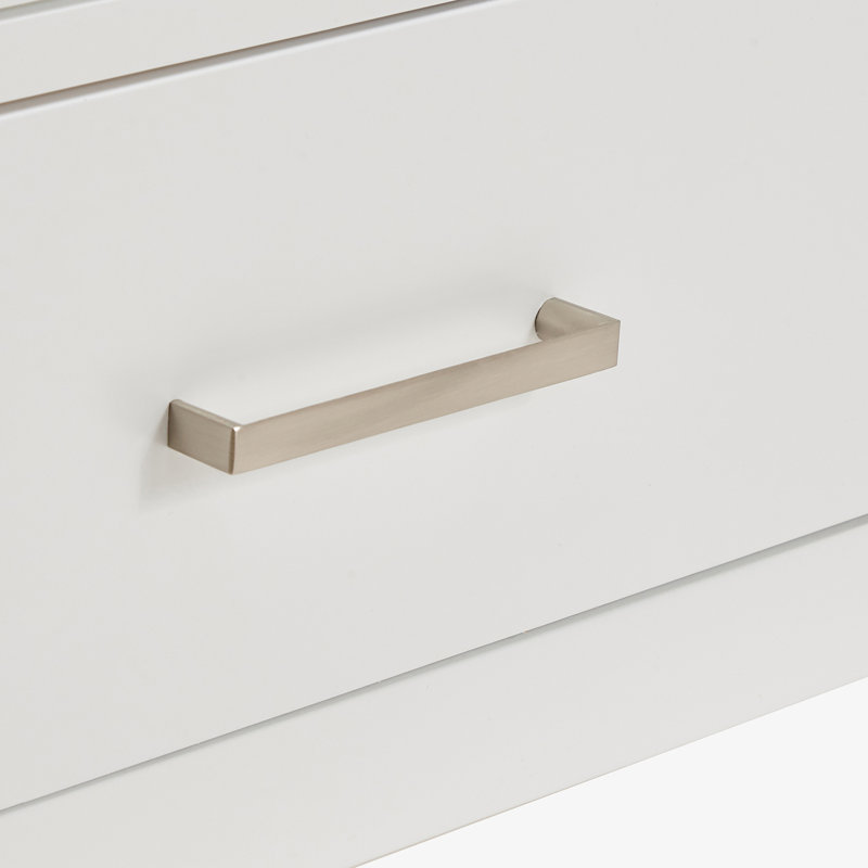 Macmullin 72.25'' W Double Vanity, White, 60"