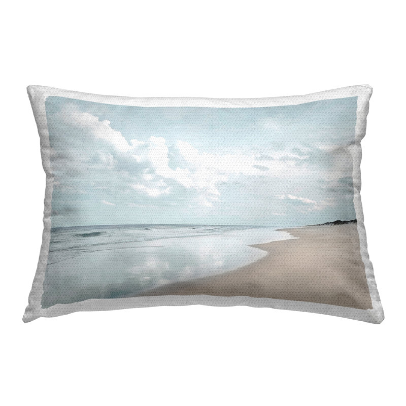 Coussin extérieur Endless Beach View par Natalie Carpentieri