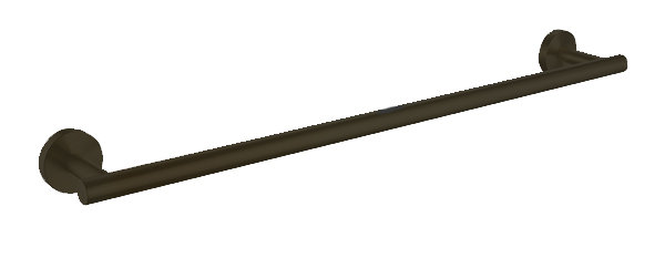 Trova 1 Wall Mounted Towel Bar, Black
