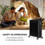 Klarstein 48.3cm W Black Electric Stove
