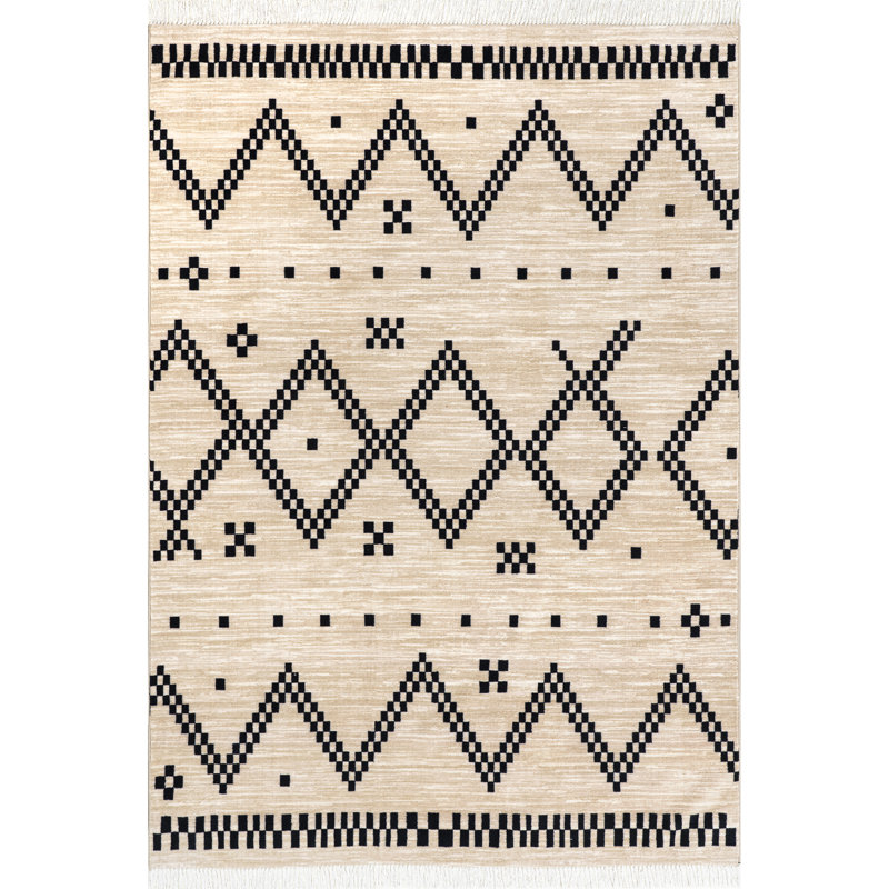 Singletary Moroccan Indoor Rug, Rectangle 5' x 8'