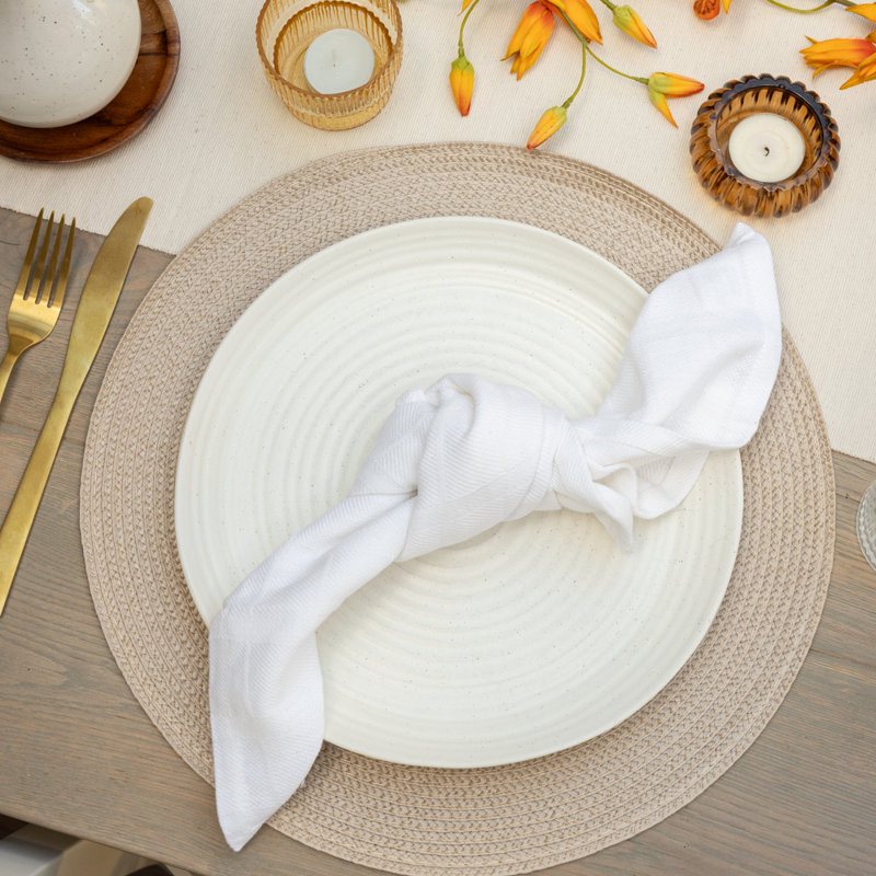 Polyester No Pattern Placemat