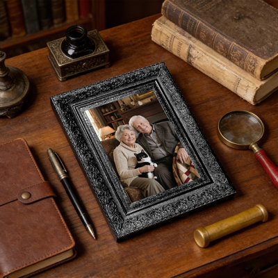 8" x 10" Black 1PC Gallery Inspired Picture Frame for Living Room Decor