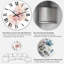 Horloge murale traditionnelle Bouquet de fleurs séchées-697376120