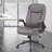 Ergonomic High Back Fabric Executive Chair with Flip-Up Padded Armrest-1343781405
