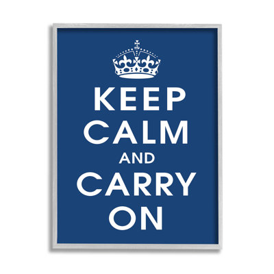 " Keep Calm And Carry On Crown " by Marcus Jules