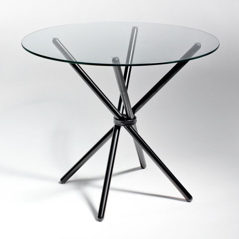 Polanco 4 - Person Dining Set, Black
