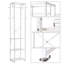 Andromedae Metal Freestanding 8 - Hook Coat Rack-921652215