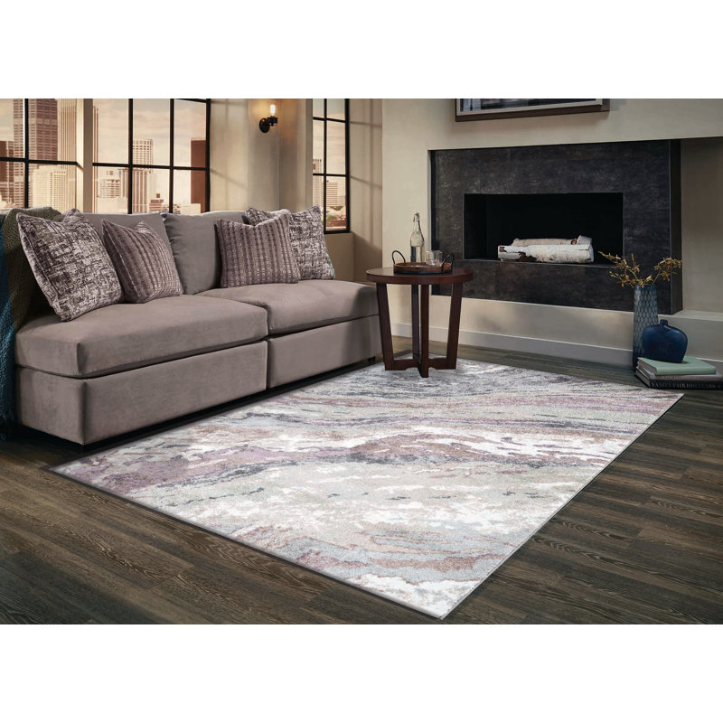 Tapis rectangulaire Zorana, Rectangle 7 pi 8 po x 11 pi 1 po
