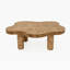 Table basse moderne en forme de nuage, équipée de 4 pieds ronds pour assurer la stabilité structurelle, convenant à la décoration du salon, des appartements et des petits espaces avec un motif de nœuds d'arbre-130149514