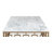 Brass Gate Solid Wood Top Coffee Table