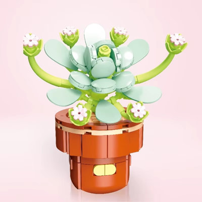 Plant Building Brick Kit - Orostachys by Wizardi F07N11-28-28(113)