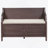 Rustic Multifunctional Storage Bench (Espresso+Beige)-692571161