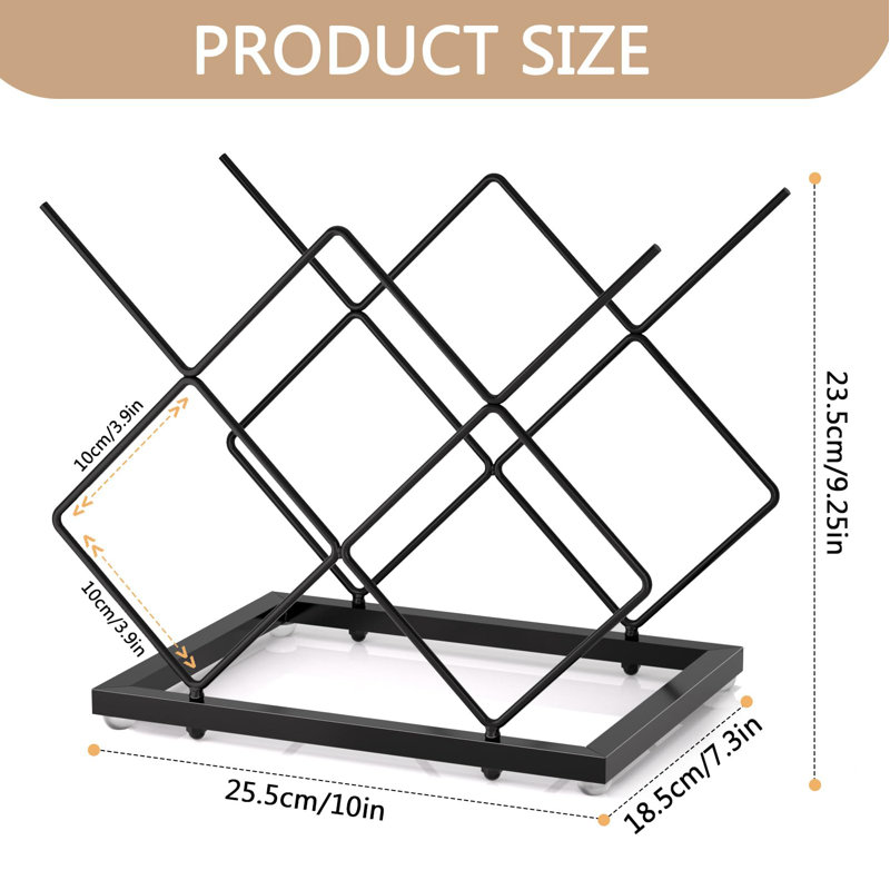 Blatchley Wine Bottle Rack, Black