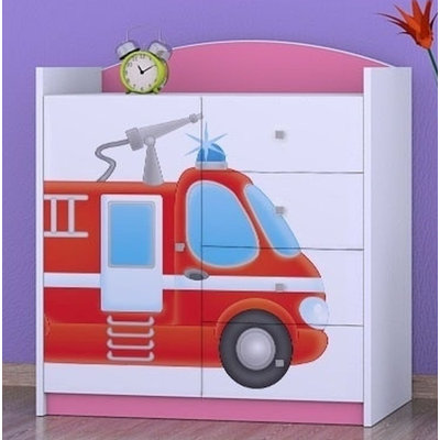 Nielsville Kids 4 - Drawer Combo Dresser