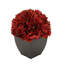 Synthetic Fabric Burgundy Hydrangea Arrangement in Planter-1553681573-1488260805