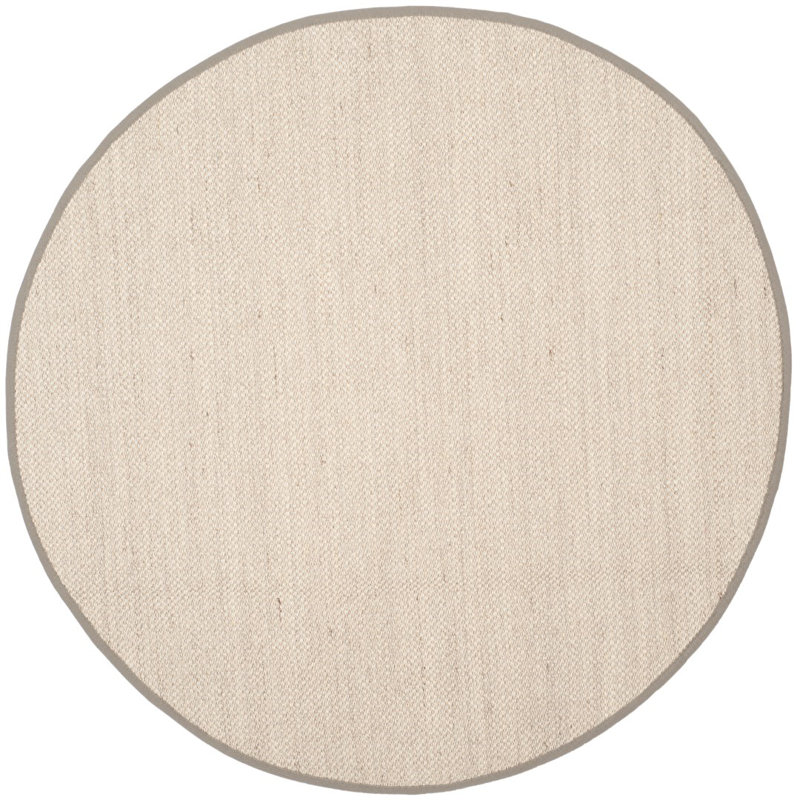 Torbin Sisal Area Rug, Round 122 cm, Khaki