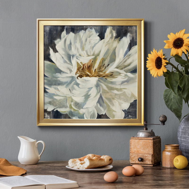 «Late Bloomer», reproduction d'art sur toile encadrée, H 17,5 po x l 17,5 po x P 1,5 po, Cadre noir