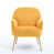 Velours jaune sélectionné