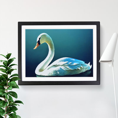 Swan - Single Picture Frame Print