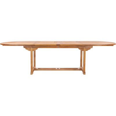 Bauman Outdoor Oval Teak Dining Table