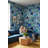 Mosaic Wallpaper Ceramic Mural Blue Wall Decor