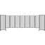 Cloison murale en polycarbonate 360-100001079-100001097